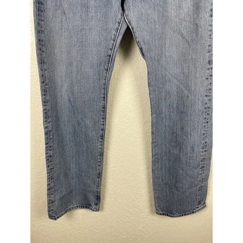 Vintage Levi's 501‎ Button Fly Mens Jeans Size 36x32 Medium Wash Made In Haiti
